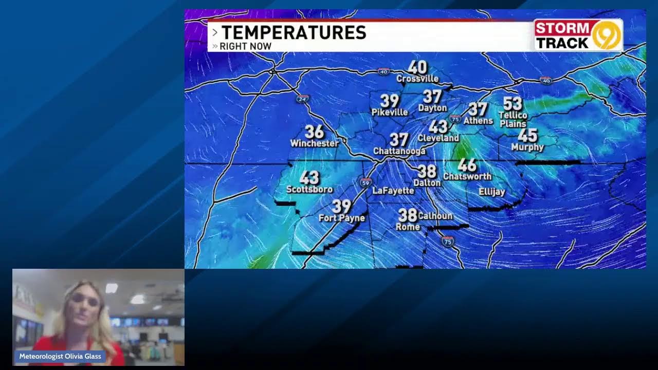 Sunday Mid Morning Weather Update
