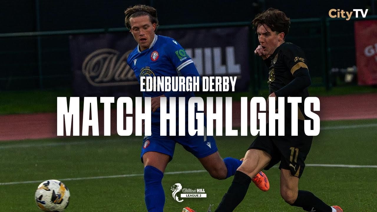 Edinburgh City 1-3 The Spartans | Match Highlights | 27/12/2025