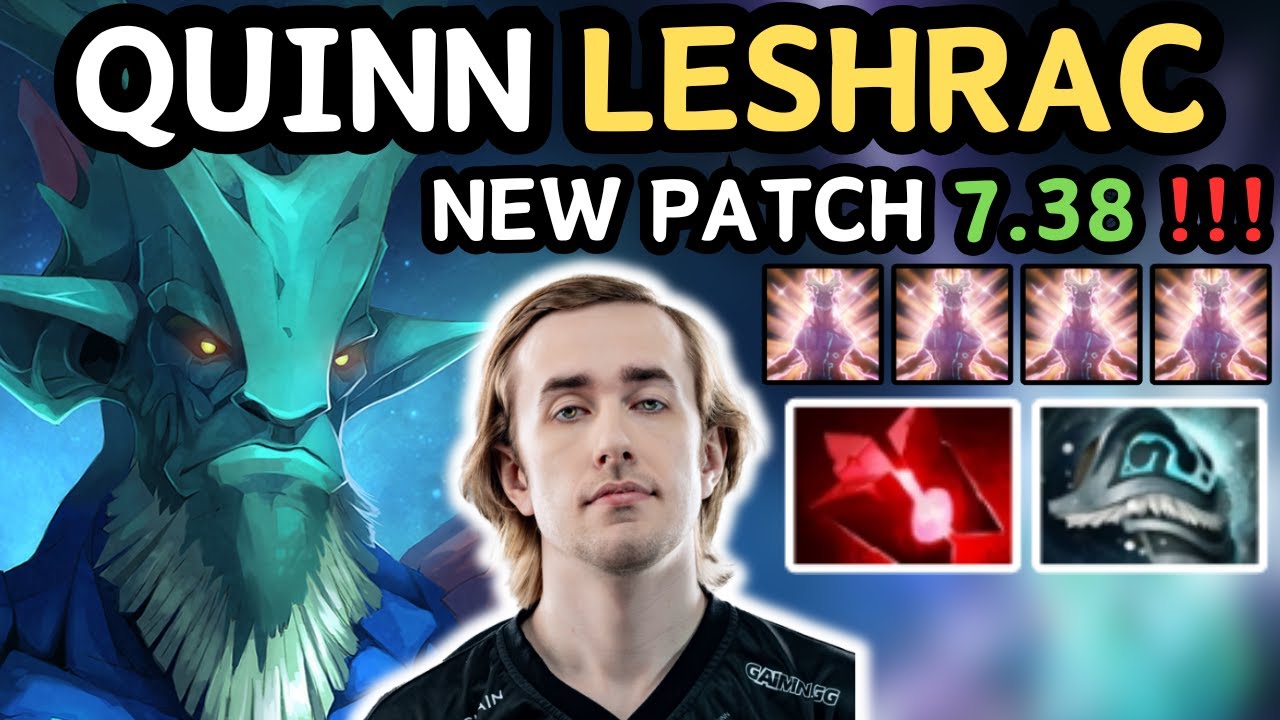 🔥 NEW PATCH 7.38 - Quinn LESHRAC Midlane Gameplay 🔥 Quinn Perspective - Dota 2