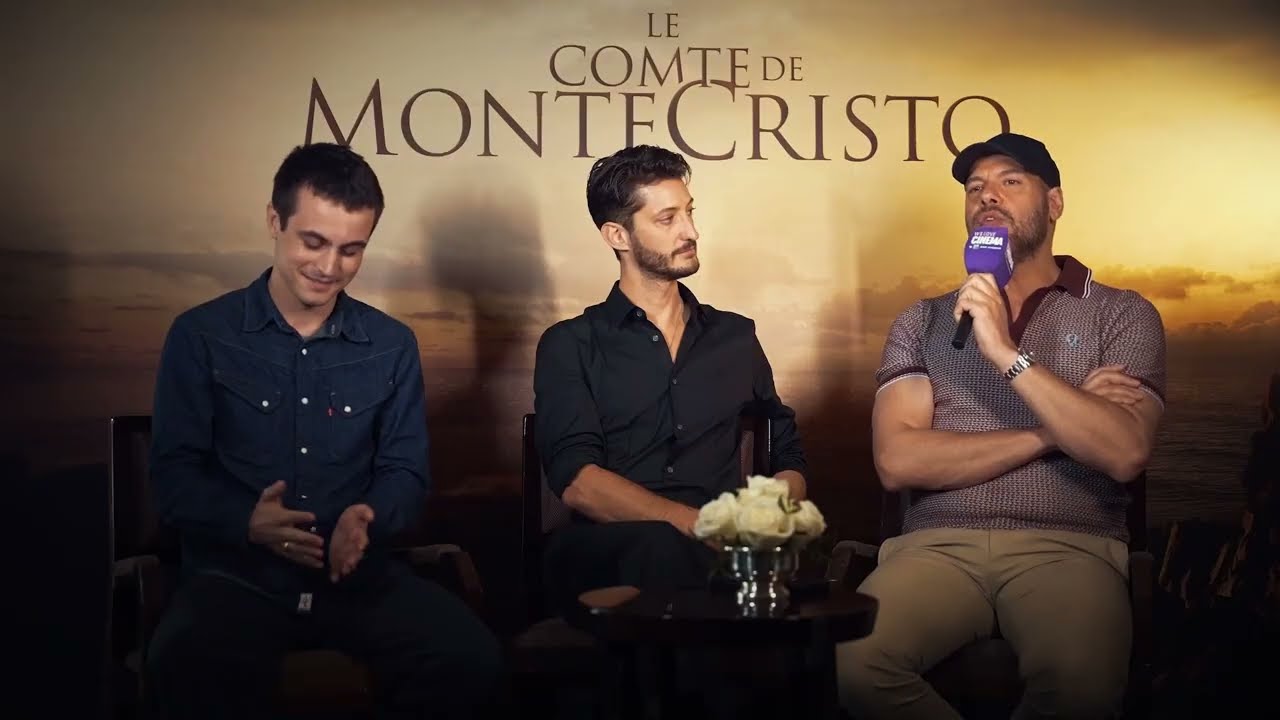 Rencontre avec Pierre Niney et l'équipe du film LE COMTE DE MONTE-CRISTO