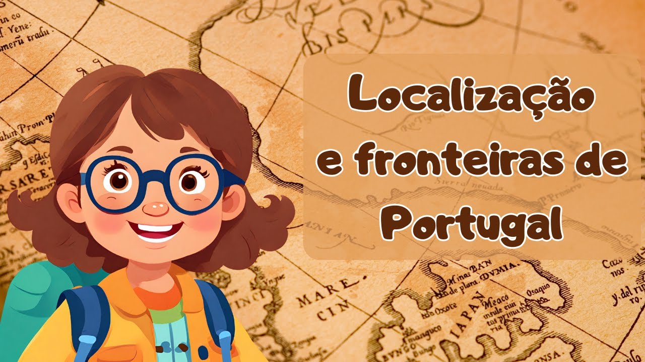 Fronteiras e localização Portugal - Estudo do Meio  1º ciclo - O Troll explica....