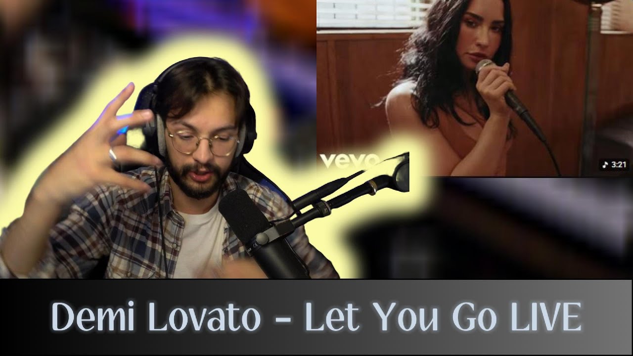 Деми Ловато - Let You Go LIVE (РЕАКЦИЯ МУЗЫКАНТА)
