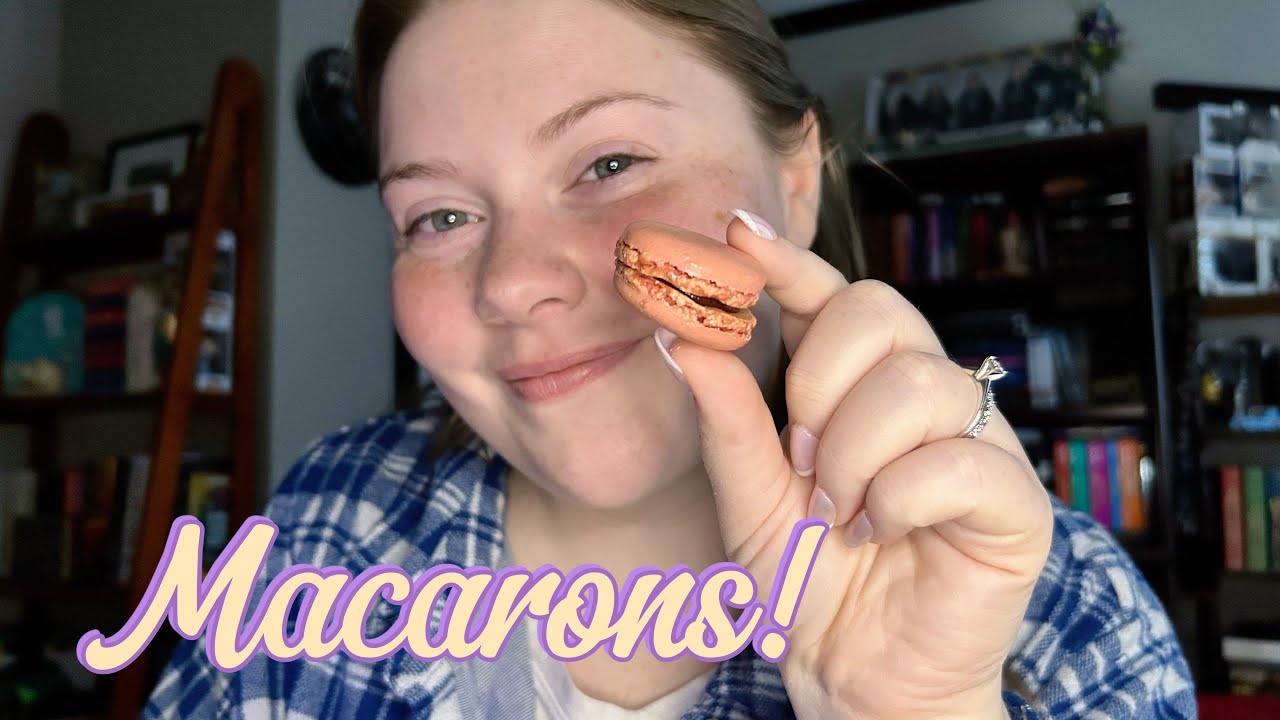 ASMR - Eating Macarons! 🤤[Eating sounds, tapping sounds, whispering]