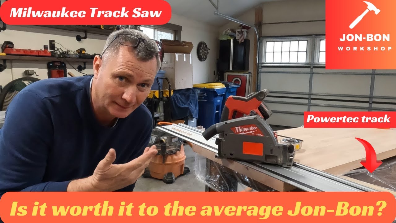 Milwaukee Track Saw with Powertec Track Review