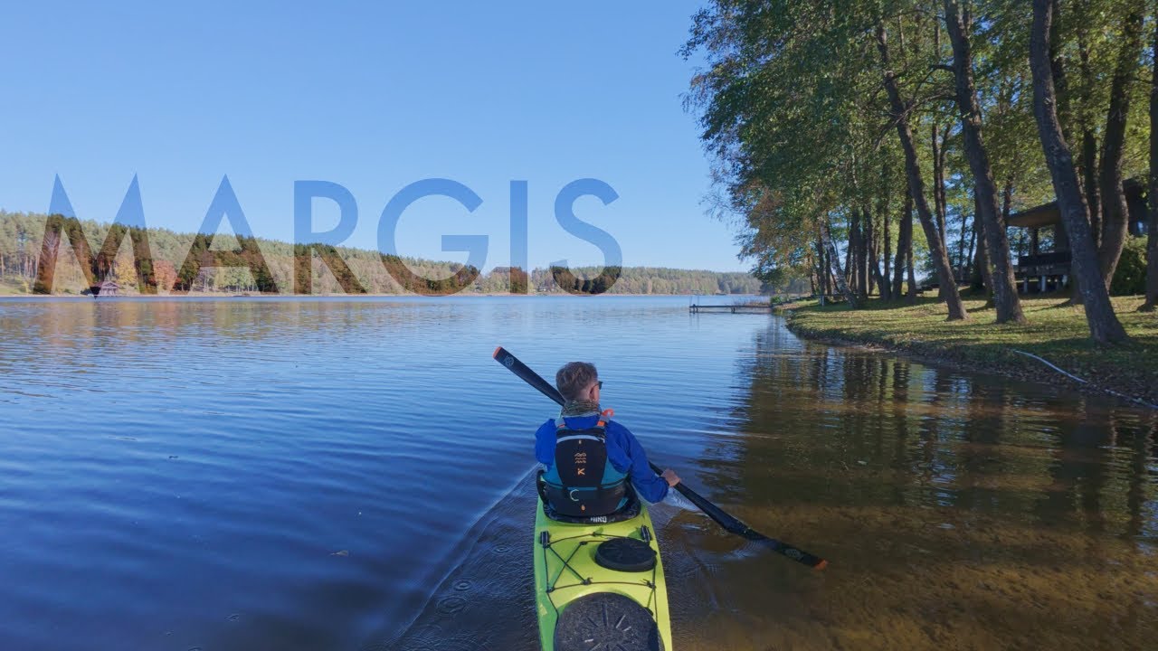 Ežeras MARGIS | Kayaking Lithuania | SlowTV ASMR