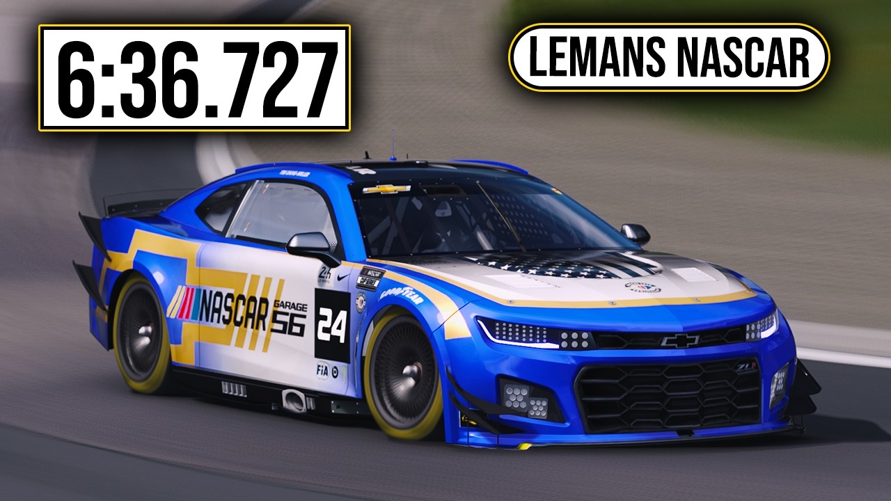 Garage 56 Camaro (2023 Lemans NASCAR) - Nürburgring Nordschleife 6:36.727 (Assetto Corsa)