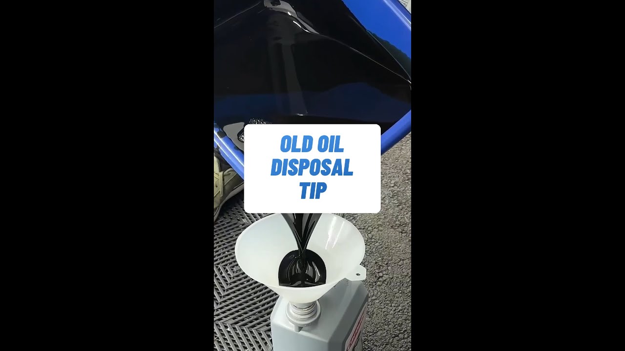 OIL Disposal TIP