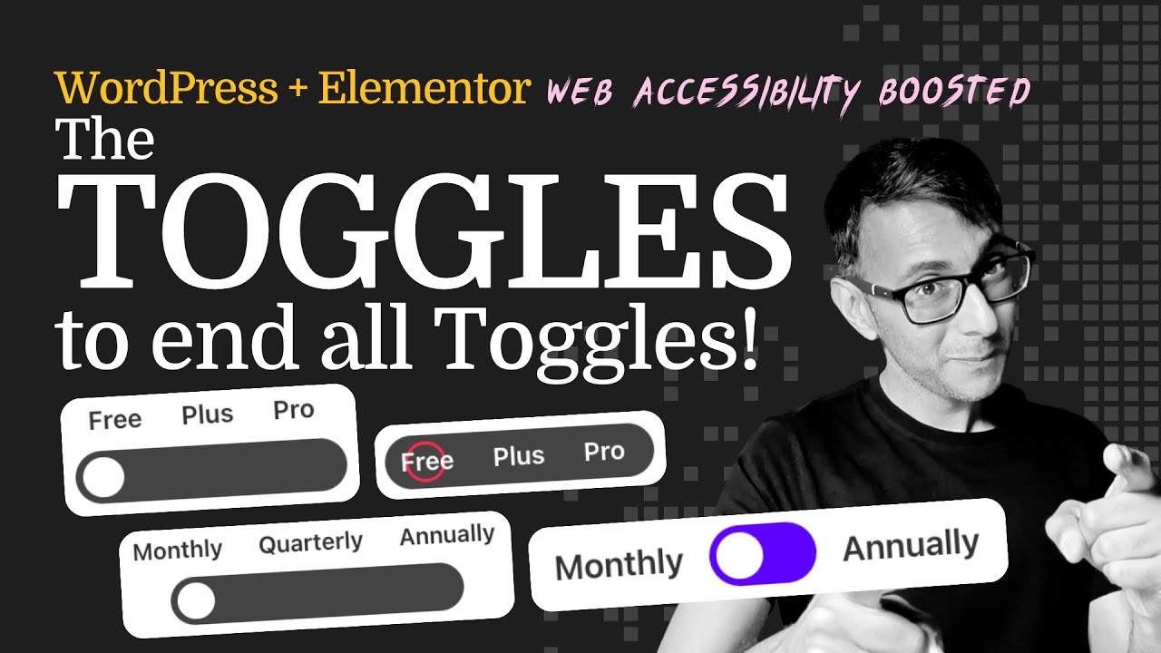 Easiest Content Switcher - Pricing Toggle - WordPress