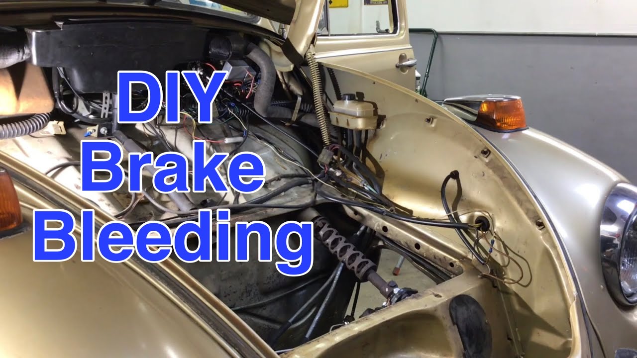 Brake fluid reservoir overhaul on original owner Sunbug