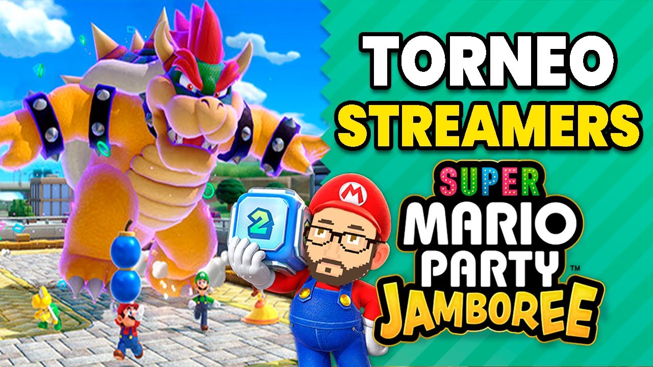 🔴 BOWSERATLON Multijugador 🎲 Torneo Super Mario Party Jamboree con YOUTUBERS 🌟
