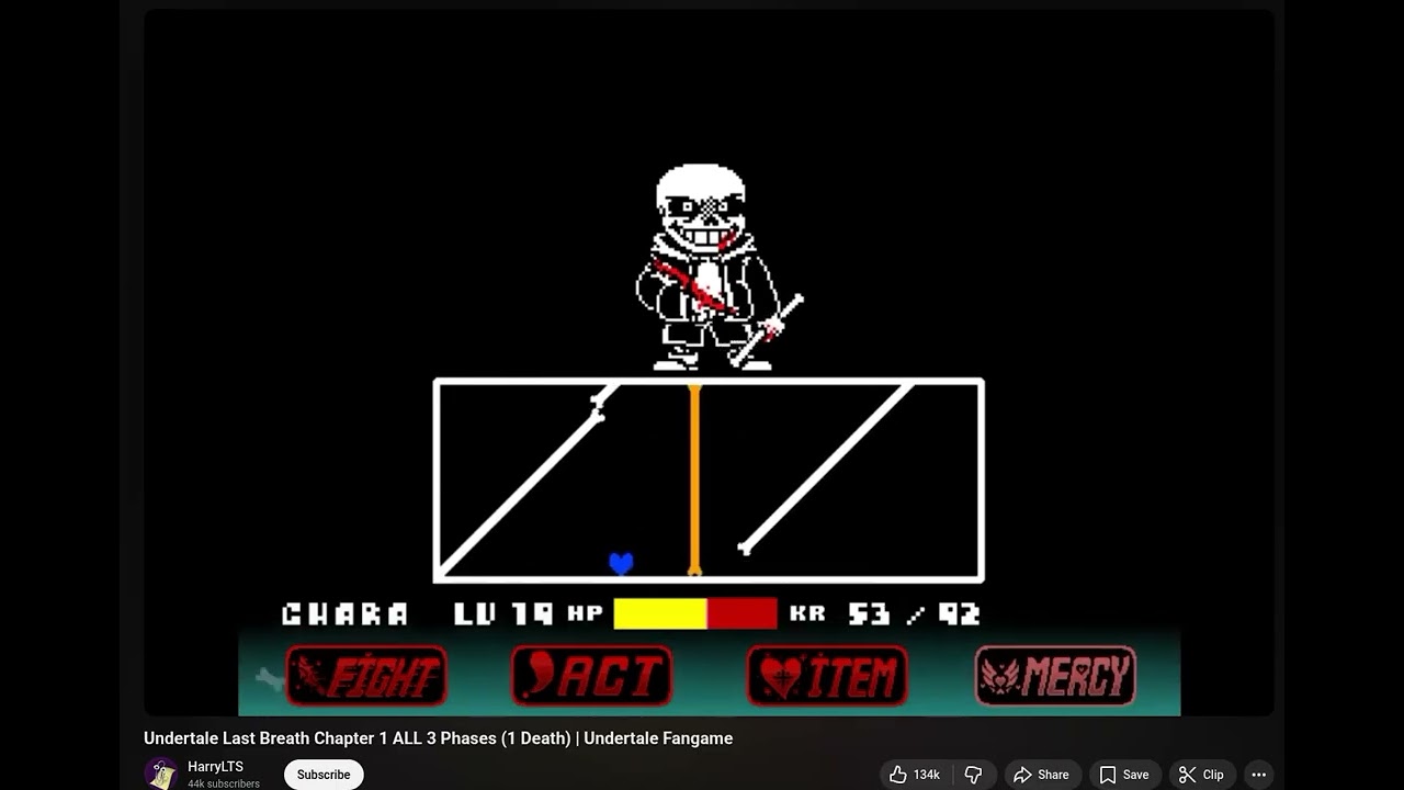 reacting to Undertale Last Breath Chapter 1 ALL 3 Phases (1 Death) | Undertale Fangame part 4