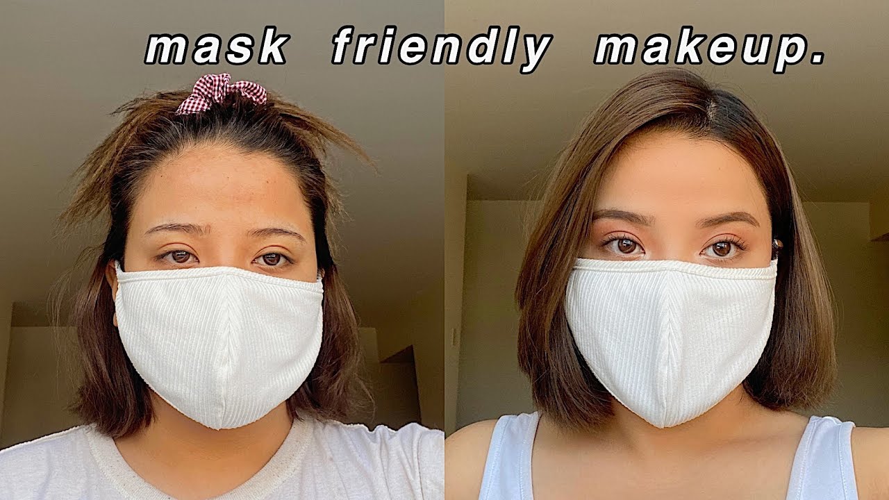 Mask friendly makeup.