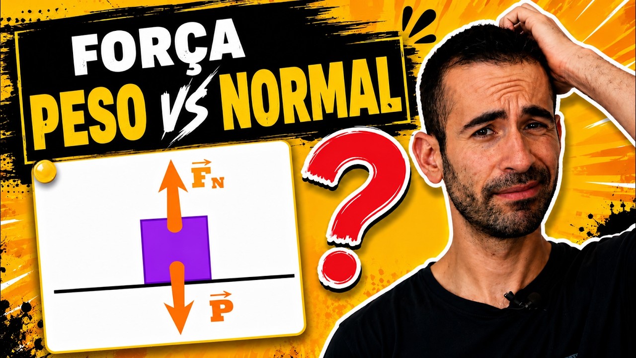 FORÇA PESO E NORMAL - [Dinâmica do ZERO]