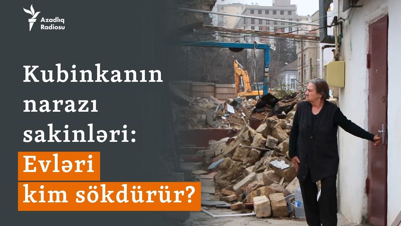 “Gəlib qolumu burdular...” - Tikinti şirkəti Kubinka tərk etməyənlərə güc tətbiq edir?
