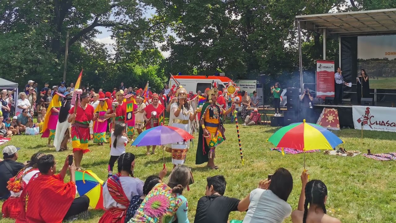 Inti Raymi Múnich - Danza y música con Siku