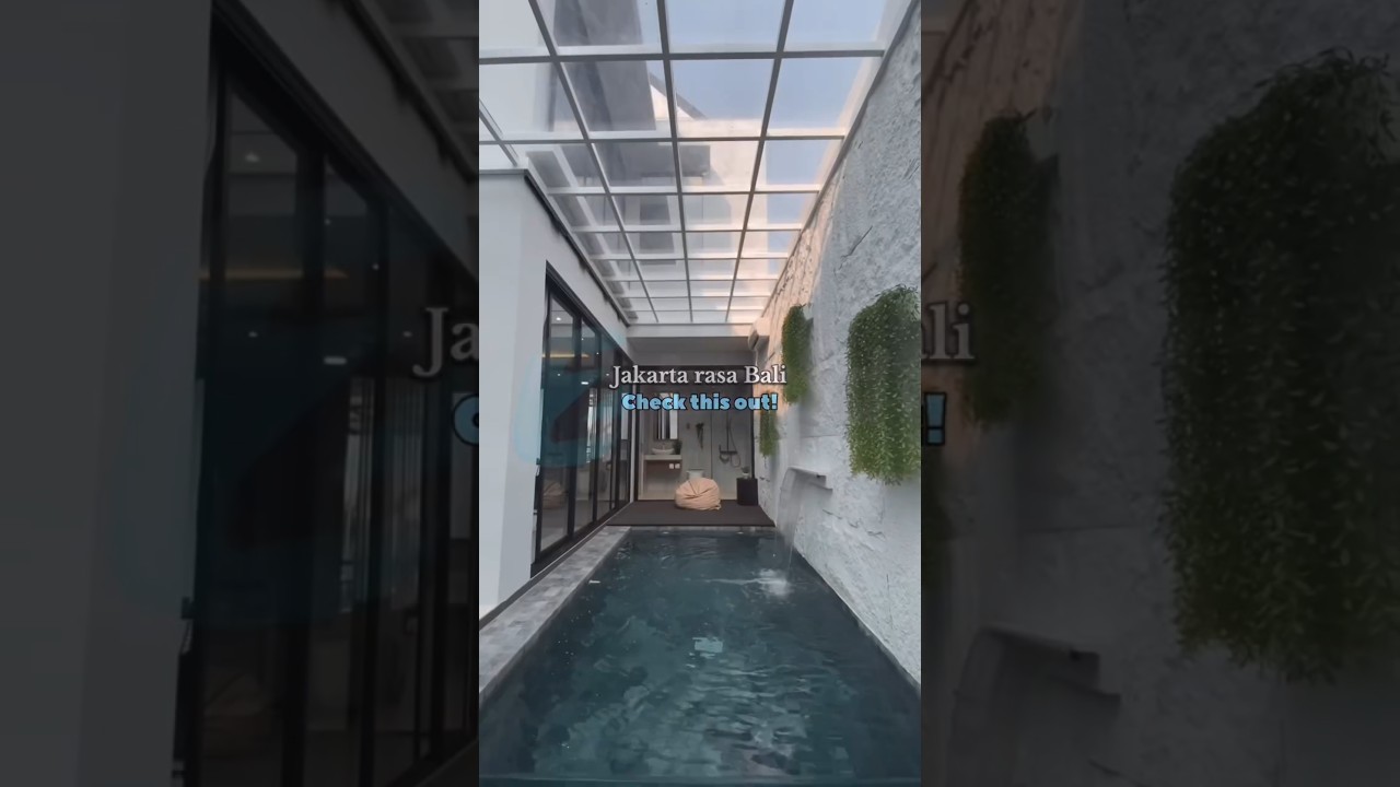 PUNYA RUMAH JAKARTA RASA BALI BARU DI JAKARTA TIMUR ,KONSEP RESORT