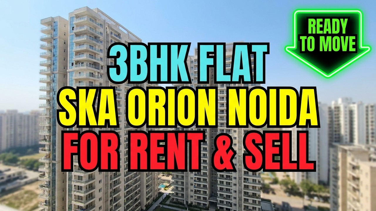 3BHK+Ser  1900 sqft Apartment in SKA Orion Sector 143 Noida | Rent & Sell |