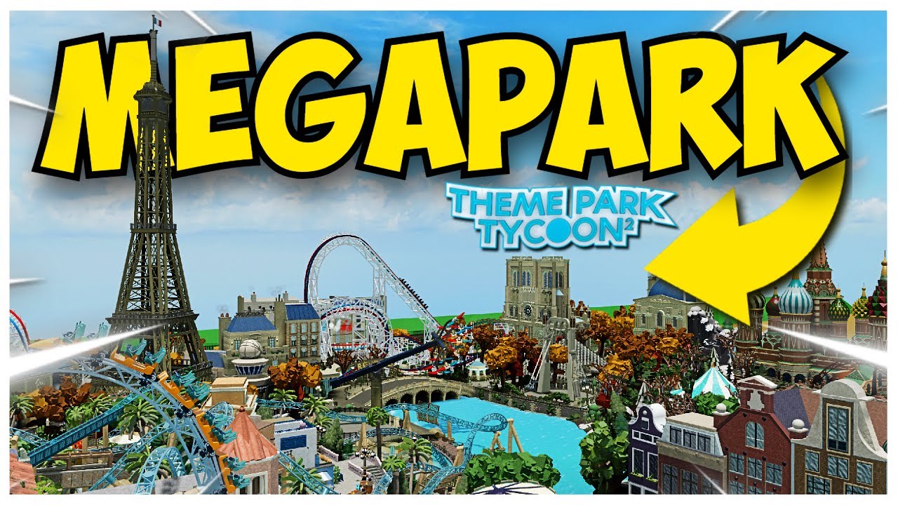 Этот мегапарк в Theme Park Tycoon 2 просто БЕЗУМЕН...