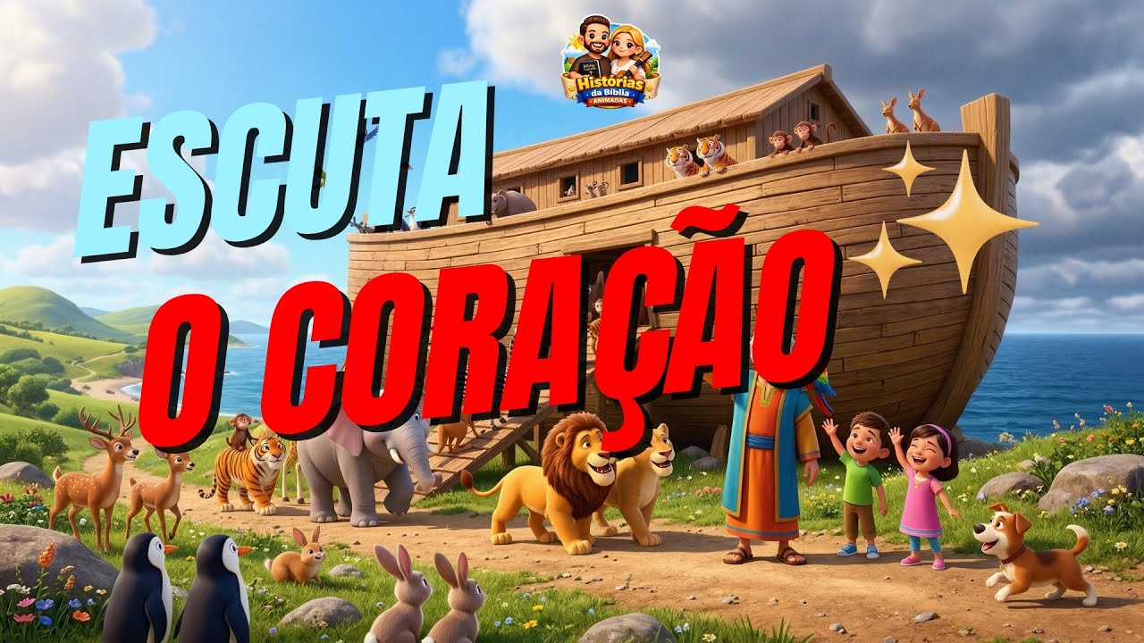 ESCUTA O CORAÇÃO | MÚSICA INFANTIL ARCA DE NOÉ