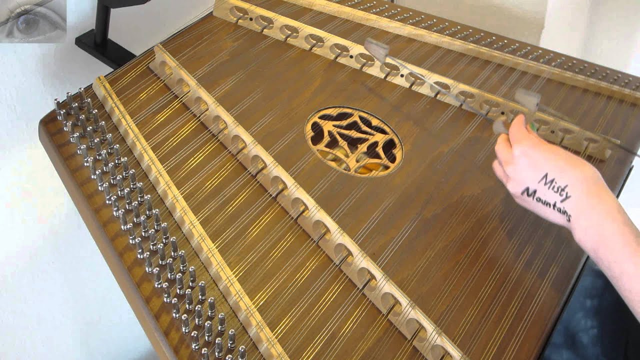 Misty Mountains - The Hobbit (hammered dulcimer/Hackbrett cover)