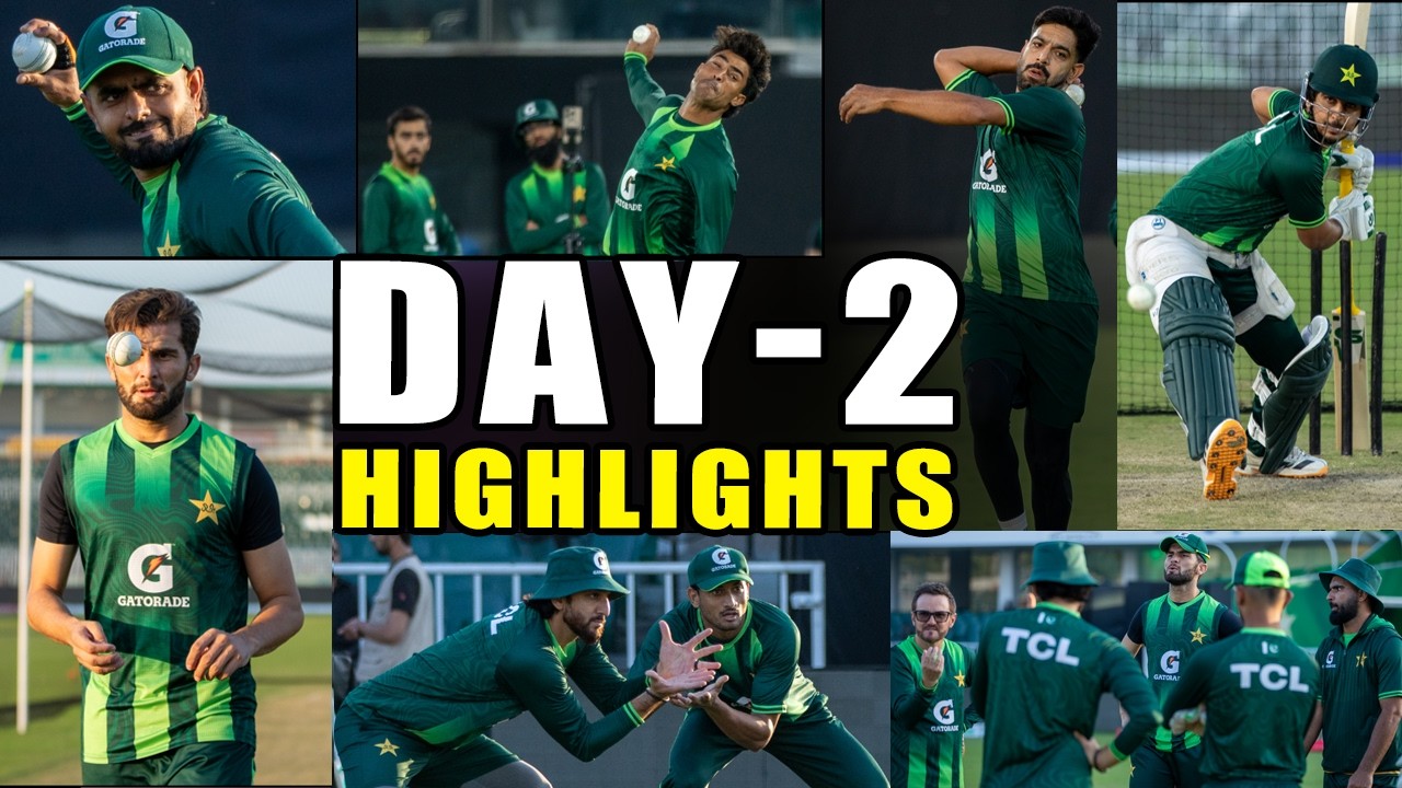 Full Action from Pindi Stadium! ⚡ Pakistan Team Training Session Highlights Ahead of Tri-Series