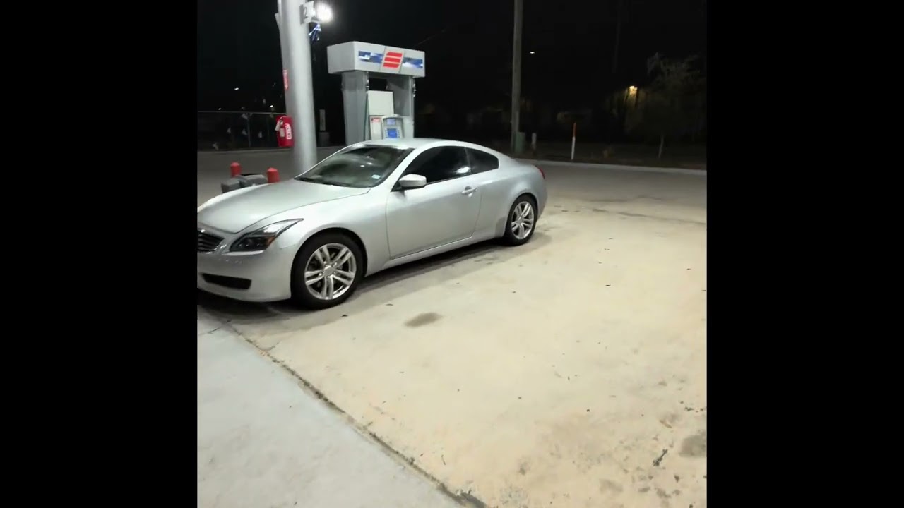 POV driving to work in infinity G37