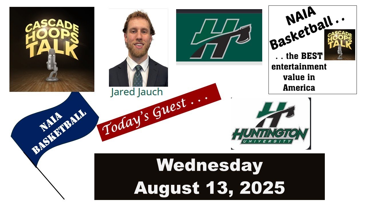 08 13 25 - Jared Jauch, Head Men's Basketball Coach at Huntington University Foresters