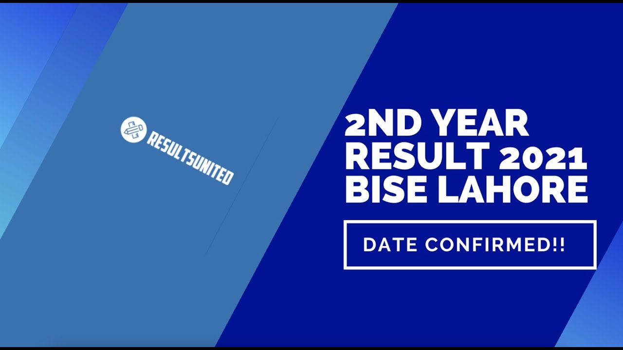 💯 {Breaking} 2nd Year Result 2021 Lahore Board Date Announced 💯