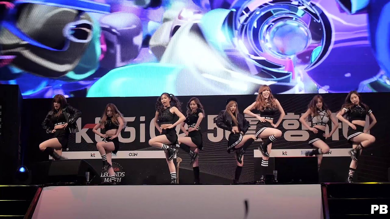 160220 KT 기가 레전드 매치 우주소녀(WJSN) 직캠 - Catch Me