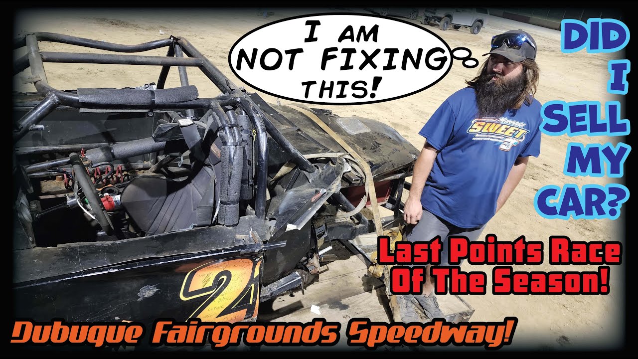 Final Points Race of 2023, BIG WRECK, Did I Sell My Hobby Stock???