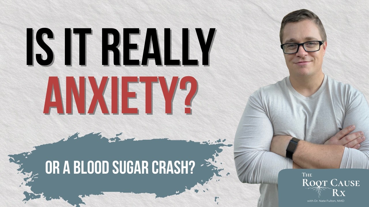 Is It Really Anxiety — or a Blood Sugar Crash? (Panic Attacks & 3AM Wake-Ups Explained)