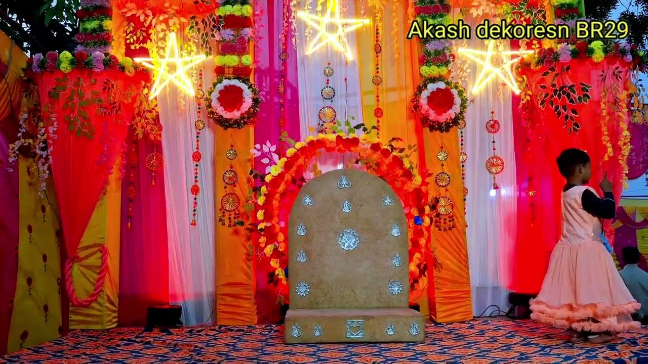 Tilak ke liye jaymal decoration Kaise Sajaya jata hai 