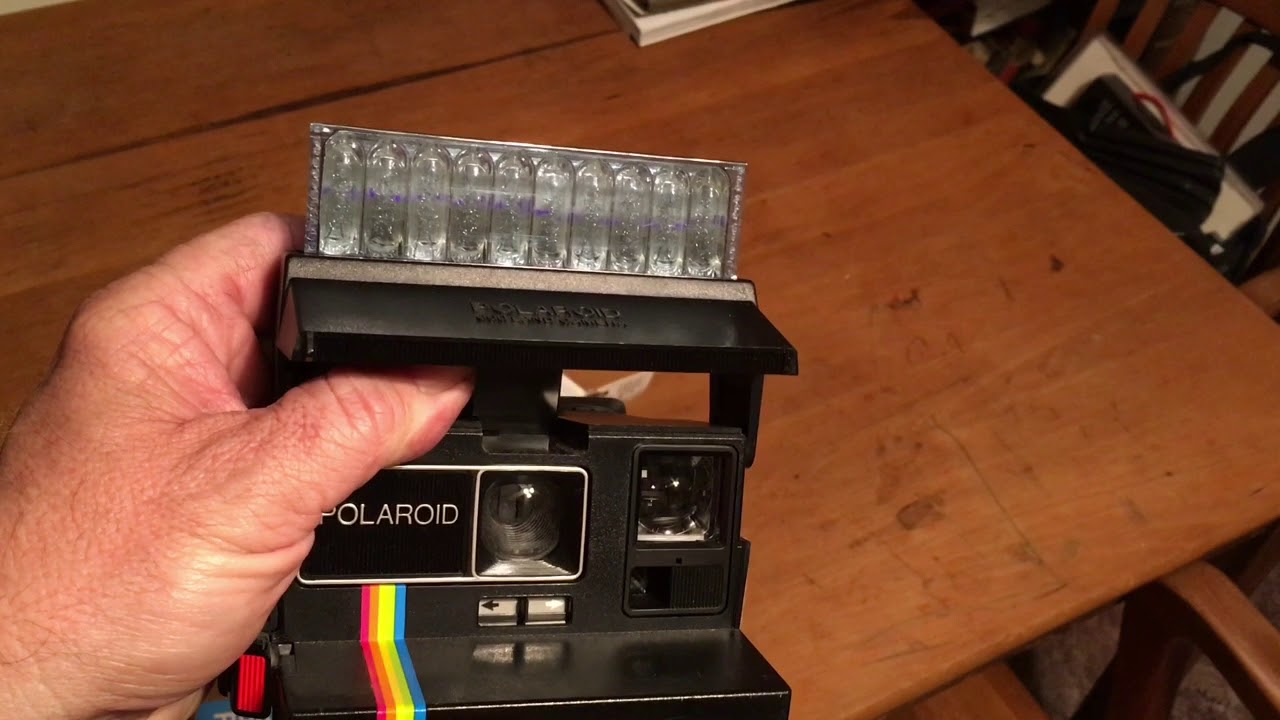 Демонстрация моей камеры Polaroid One Step 600