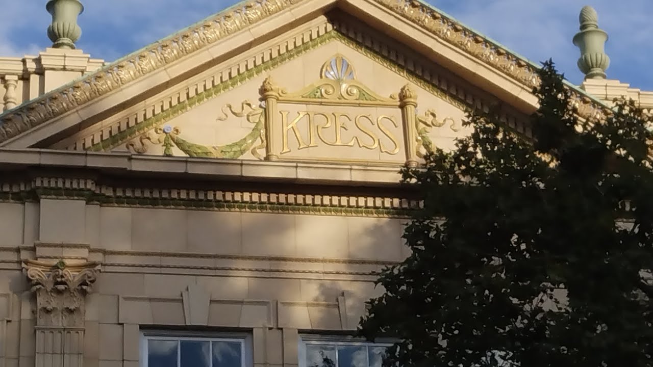 the old historic SH Kress building and I get a little personal