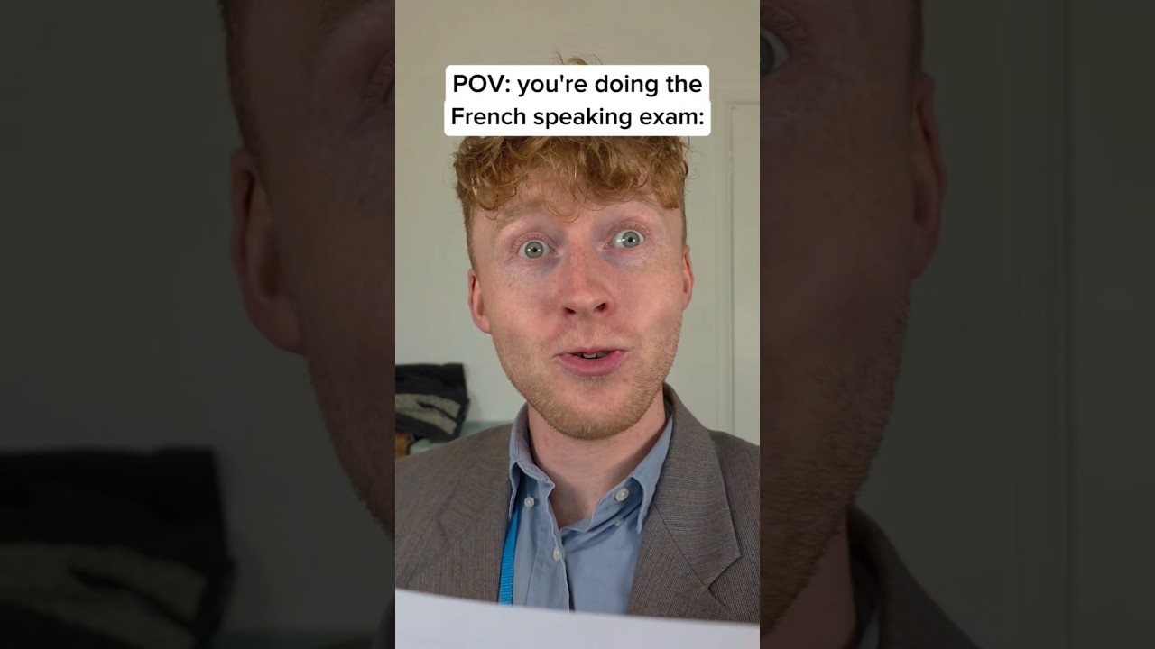 POV You're Doing The GCSE French Speaking Exam