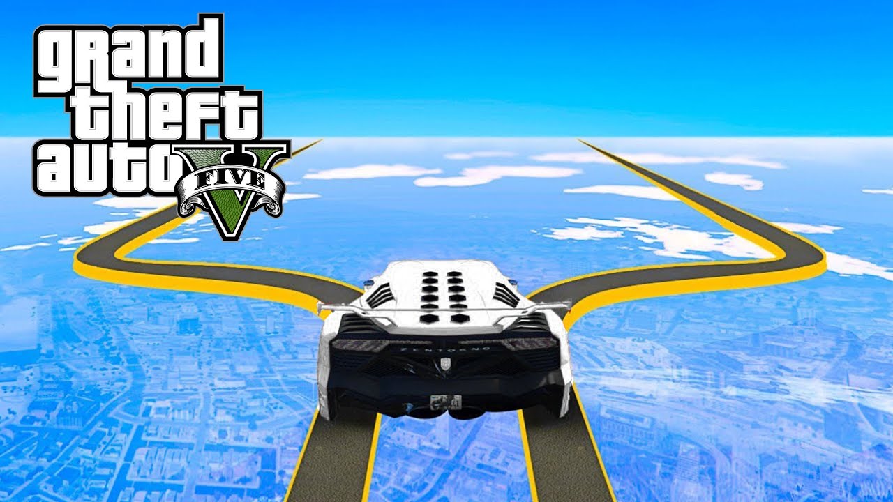 GTA 5 : 50% IMPOSSIBLE STUNT RACE ft@GAME THERAPIST | MALAYALAM | RuneJerry