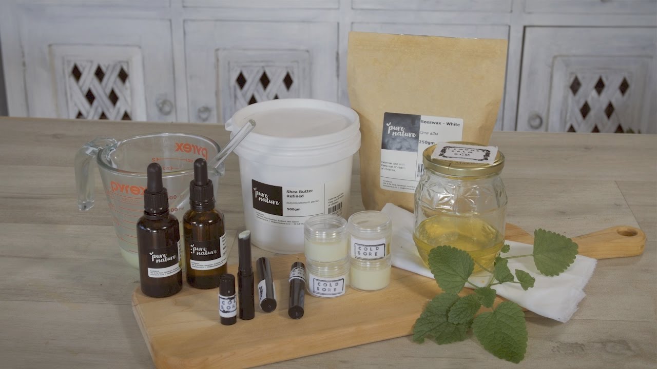 How to Make a Cold Sore Healing Lip Balm