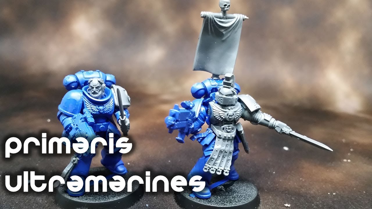 Converting Primaris Ultramarines Sergeants
