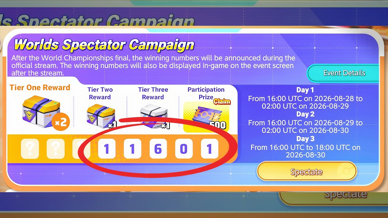 Claim your Rewards now before the Event Ends! Spectate Worlds 2026 - Pok&eacute;mon Unite