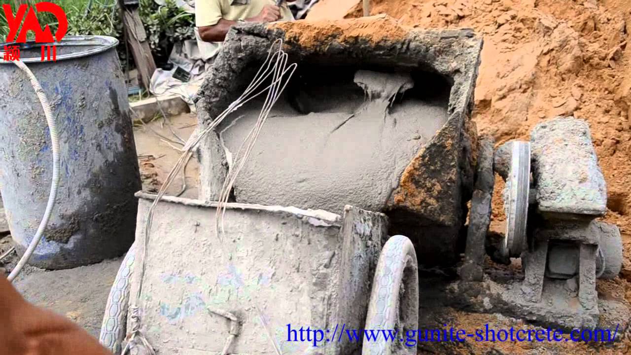 Mortar Spraying/Plastering/Rendering Machine Video - Yingchuan Machinery