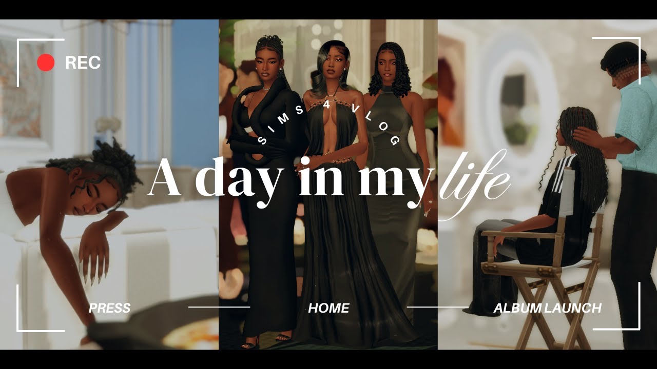 A Day In My Life | Sims 4 Vlog: Album Launch, Public Statement, & Unexpected Reunion