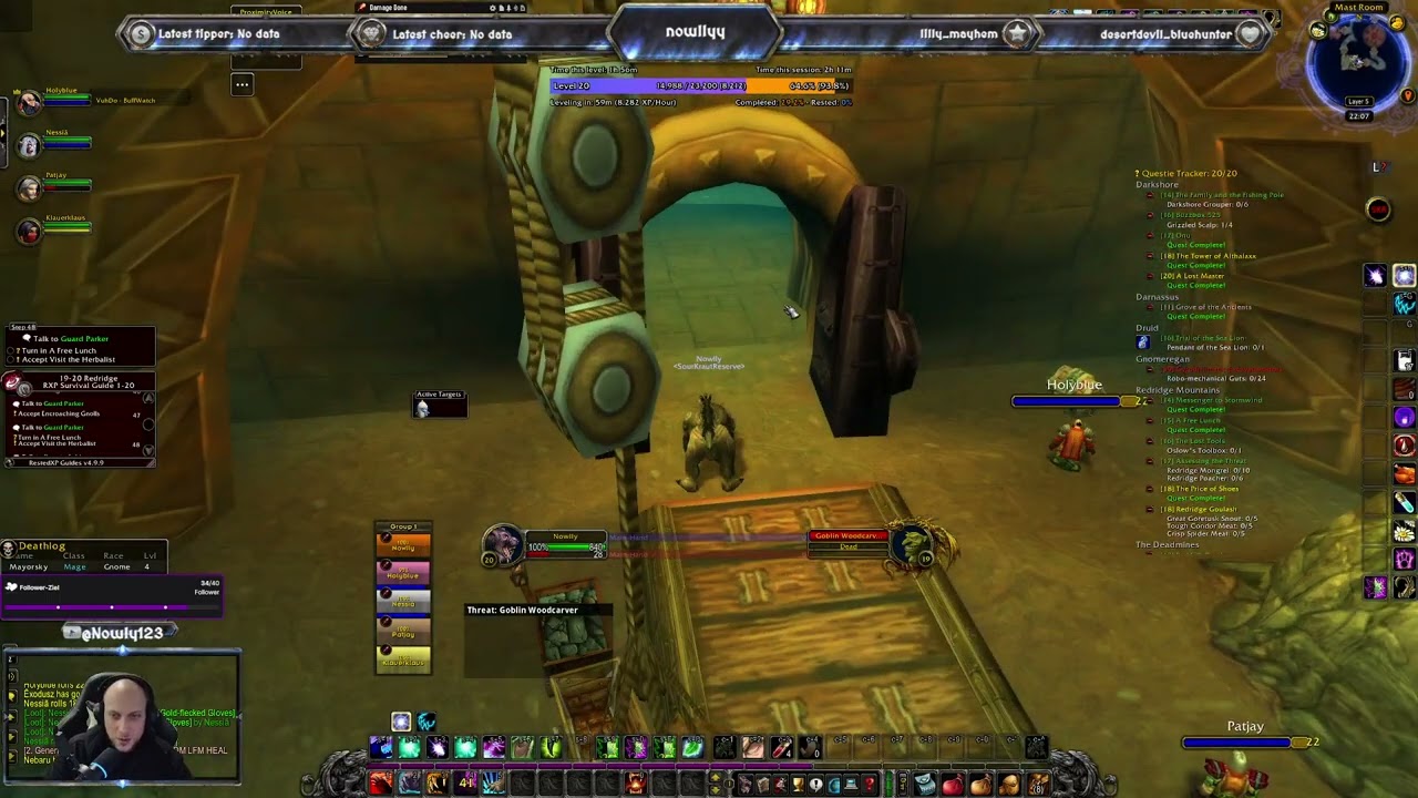 Highlight: {SourKrautReserve} Lets go Druid Level 20 Erste Dungeon Deadmines