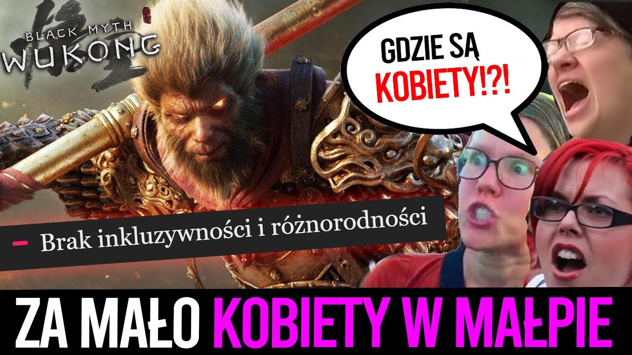 W GRZE BRAKUJE KOBIET? OBNIŻAMY OCENĘ! 🙉 Black Myth: Wukong - AKTYWIŚCI ATAKUJĄ GRĘ