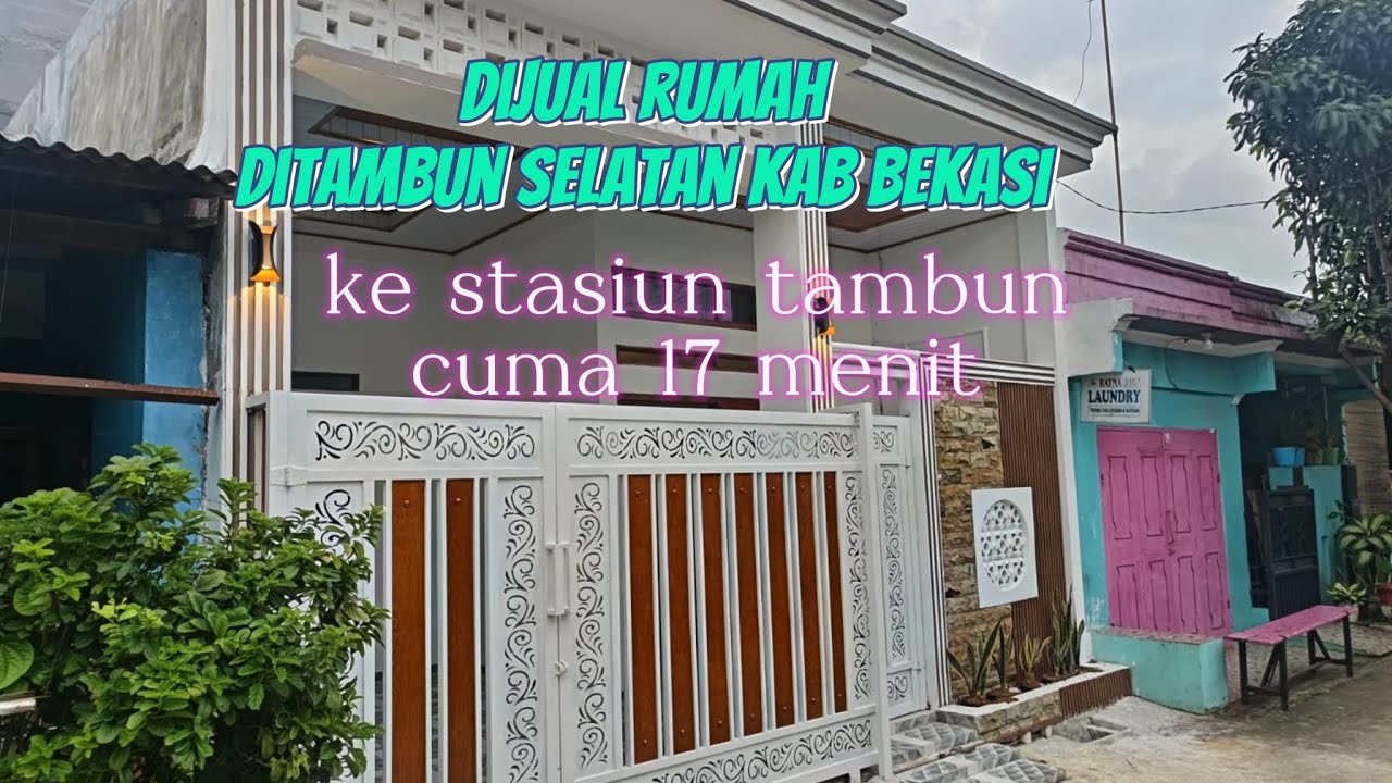 Dijual rumah ditambun selatan kab bekasi