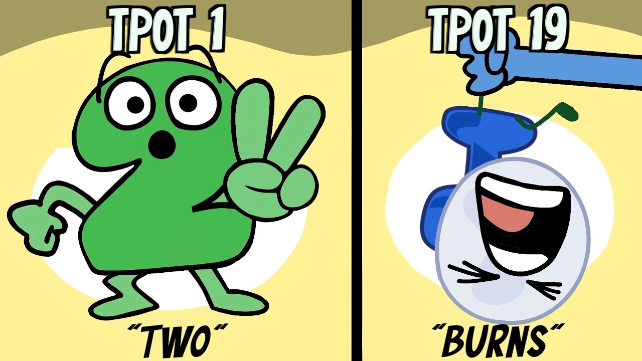 BFDI: Эволюция каждого TPOT Intro (1-19) | ОБНОВЛЕНО на TPOT 19