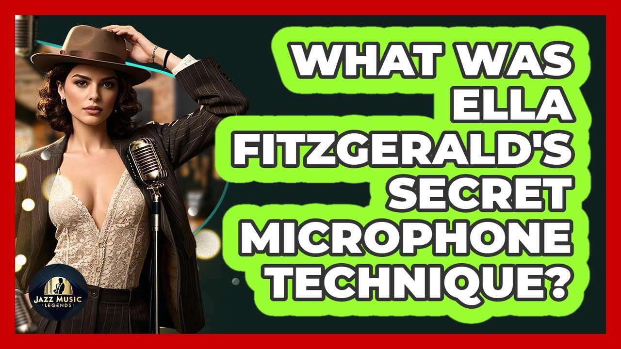What Was Ella Fitzgerald's Secret Microphone Technique? - Jazz Music Legends