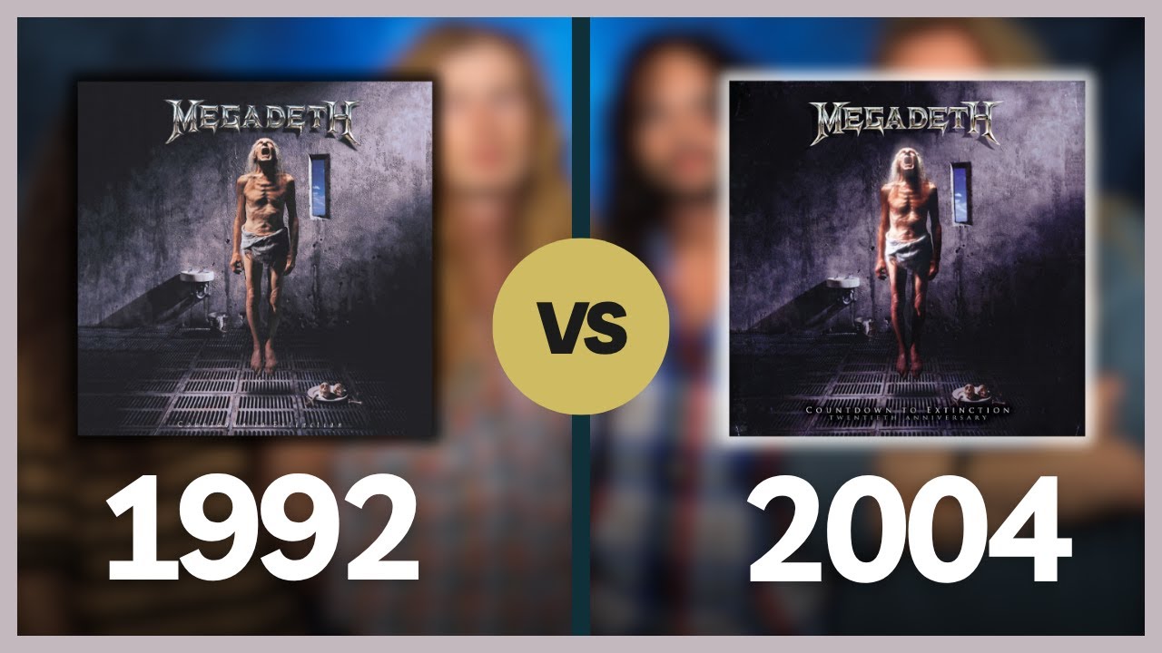 MEGADETH COUNTDOWN TO EXTINCTION MIX ANALYSIS | 1992 (Original) VS 2004 (Remaster)