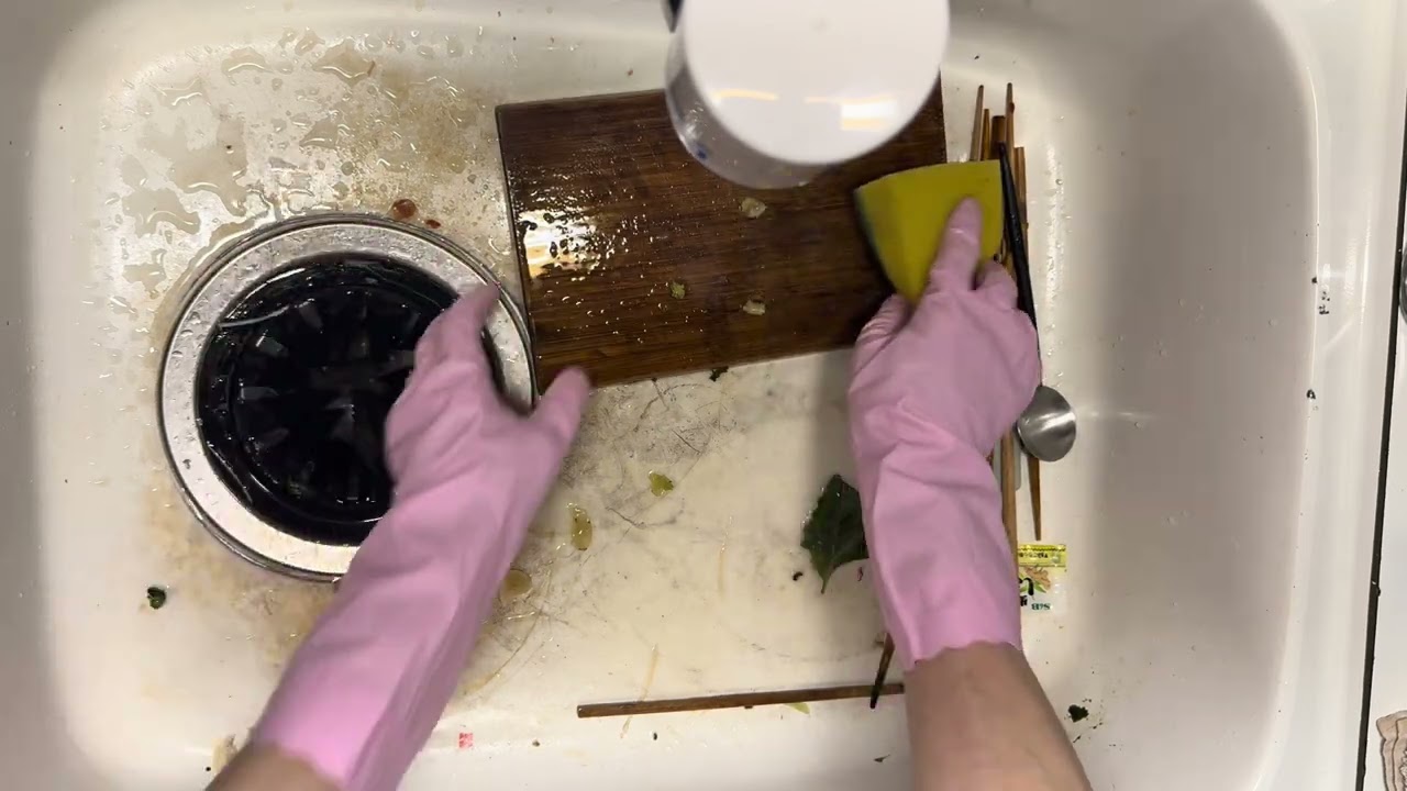 ASMR  July 8, 2025 Morning dishwashing