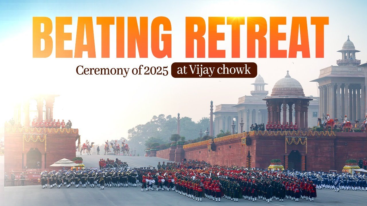 PM Modi Live | Beating Retreat Ceremony 2025 LIVE | Vijay Chowk, New Delhi