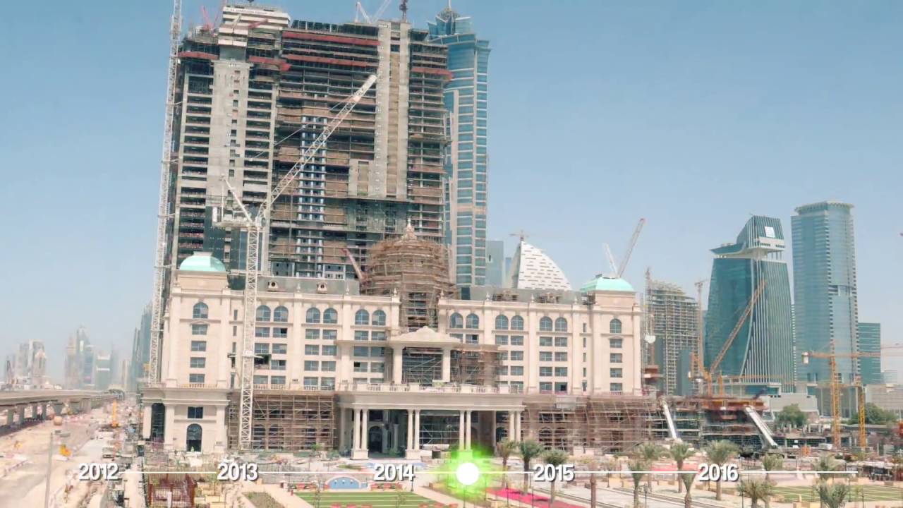 Al Habtoor City Construction Progress Time-lapse (April 2012 – July 2016)